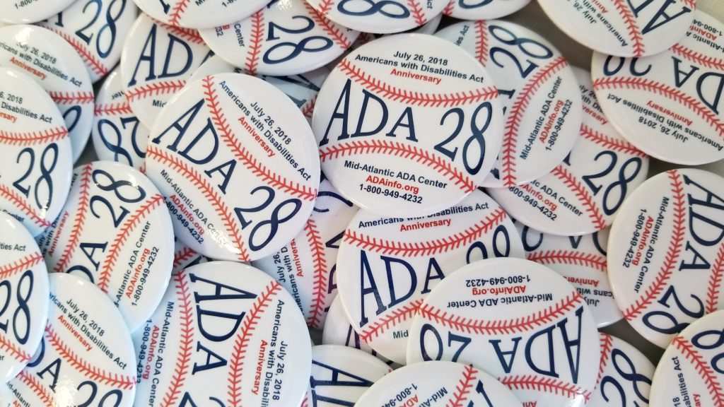 July 26, 2018 - Americans with disabilities act - ADA 28 - Mid Atlantic ADA Center - adainfo.org