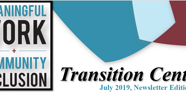 Transition Center's Newsletter Edition #3