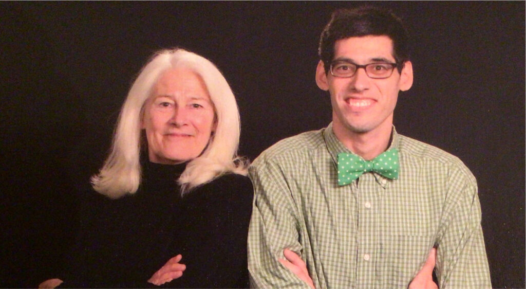 Julio and his mom Karen