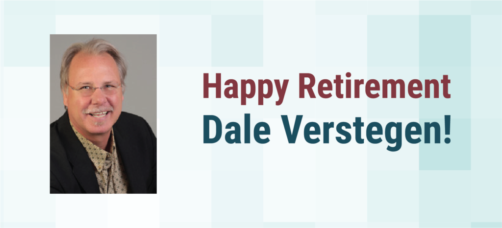Happy Retirement Dale Verstegen
